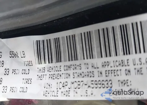 2017 Jeep Cherokee Limited 4X4 из США, поврежденный, VIN 1C4PJMDB7HW599633